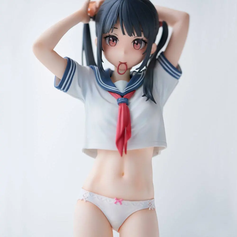 Statuie PVC personaj original Kantoku In The Middle Of Sailor Suit 28 cm poza produsului