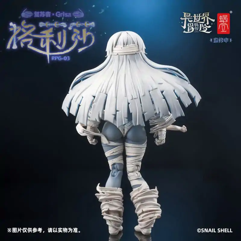 Kit figurină de acțiune personaj original 1/12 RPG-03 Zombie Girl Grisa 15 cm poza produsului