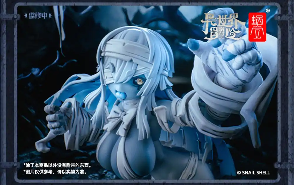 Kit figurină de acțiune personaj original 1/12 RPG-03 Zombie Girl Grisa 15 cm poza produsului