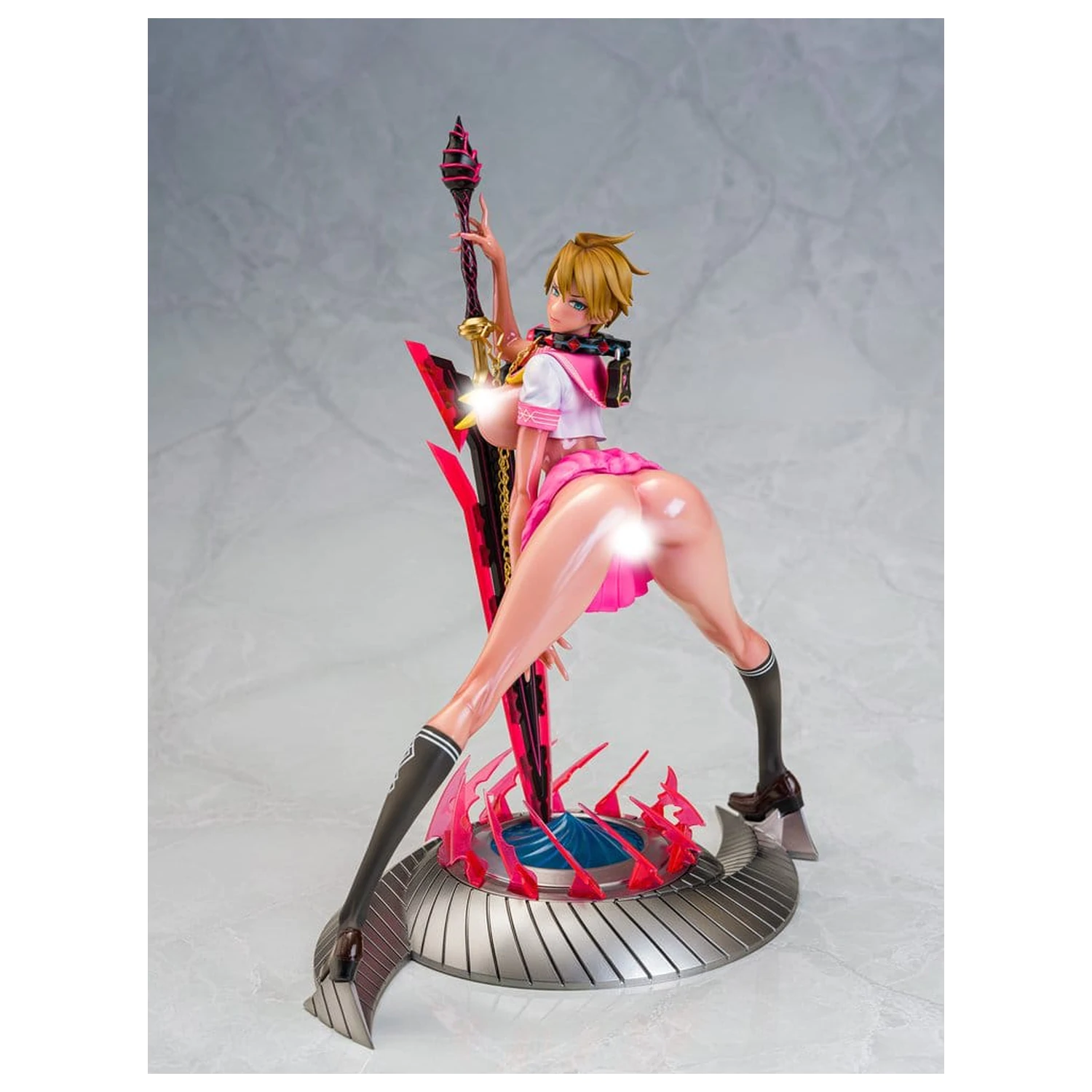 Original Character Mahou Shoujo Series Statuie 1/6 Rui Asuka Pink Summer Sailor Ver. Ilustratie de Raita 29 cm poza produsului