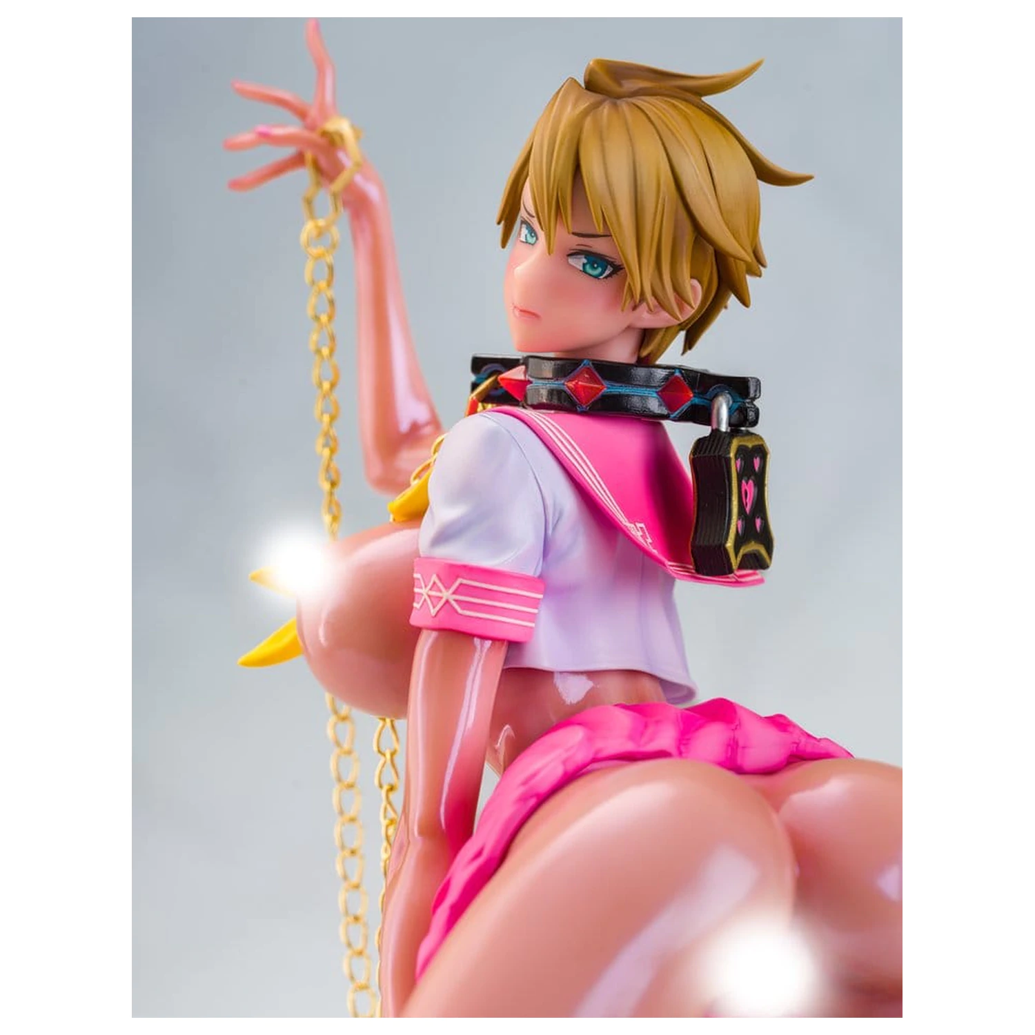 Original Character Mahou Shoujo Series Statuie 1/6 Rui Asuka Pink Summer Sailor Ver. Ilustratie de Raita 29 cm poza produsului