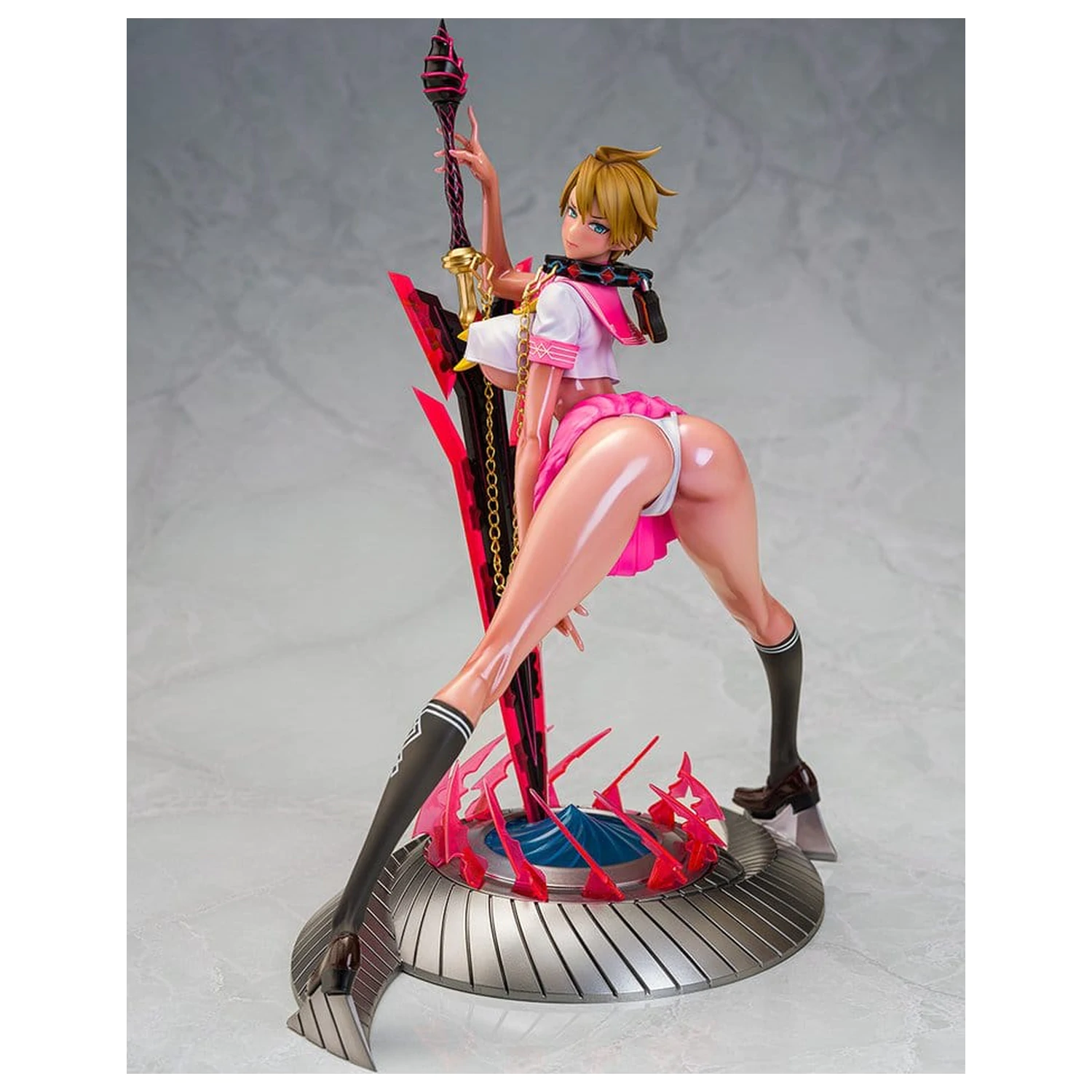 Original Character Mahou Shoujo Series Statuie 1/6 Rui Asuka Pink Summer Sailor Ver. Ilustratie de Raita 29 cm poza produsului