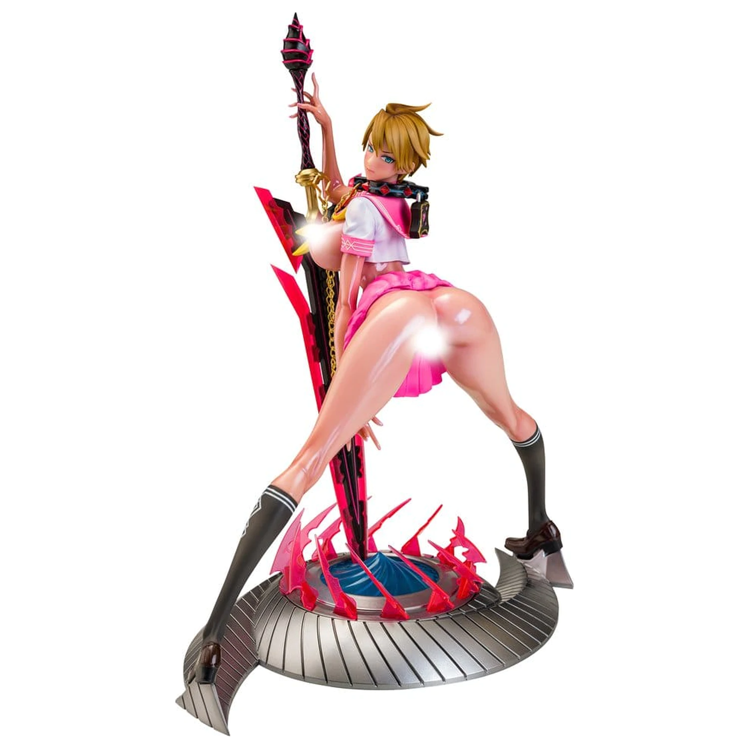 Original Character Mahou Shoujo Series Statuie 1/6 Rui Asuka Pink Summer Sailor Ver. Ilustratie de Raita 29 cm poza produsului