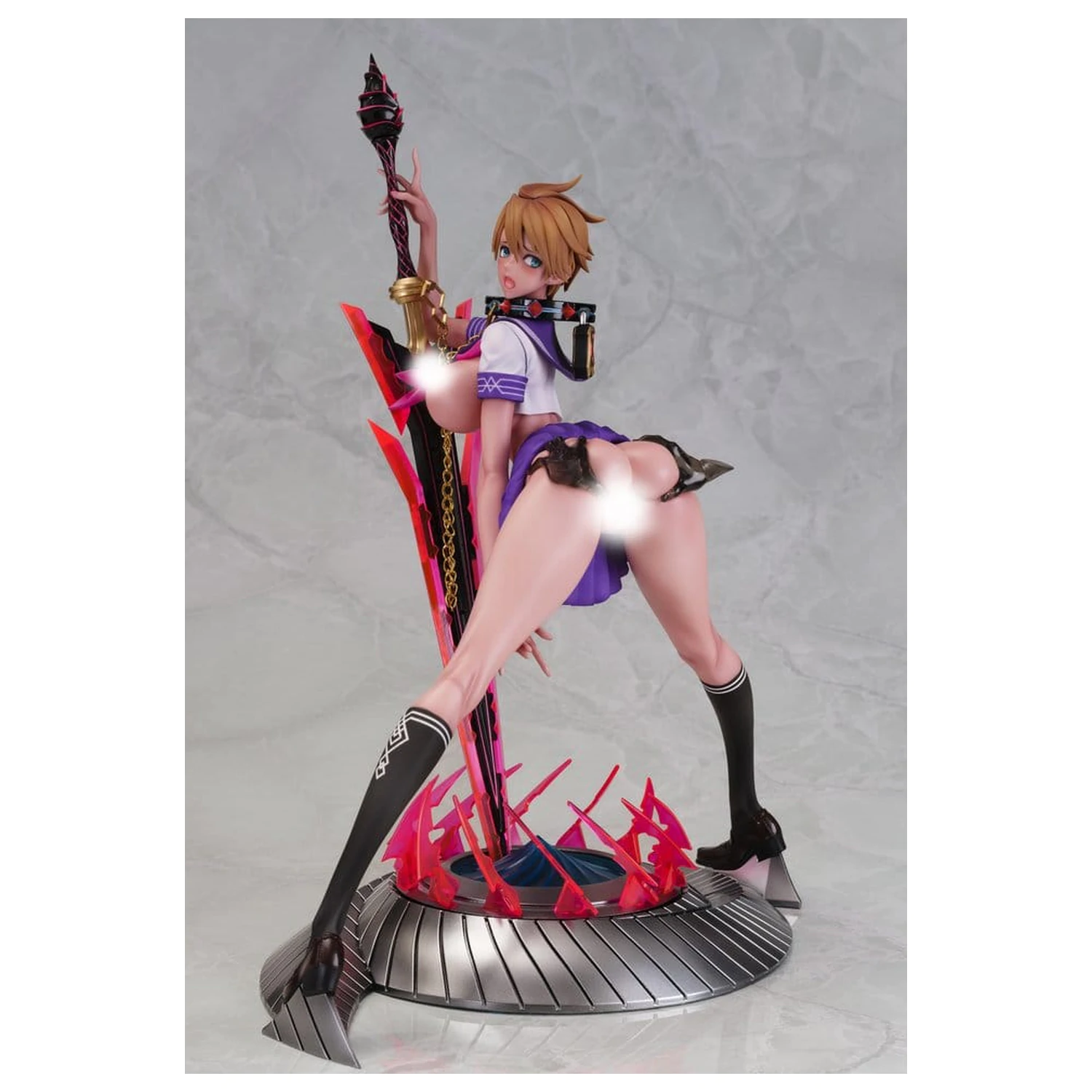 Original Character Mahou Shoujo Series Statuie 1/6 Rui Asuka Summer Sailor Uniform Ver. Ilustrație de Raita 29 cm poza produsului