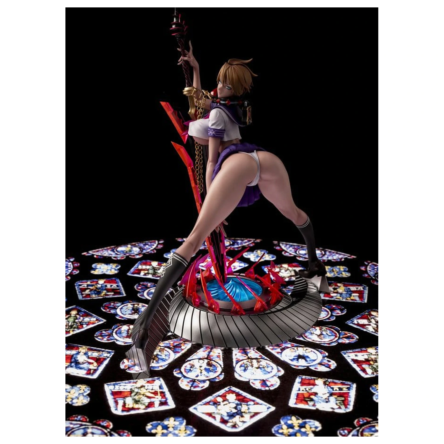 Original Character Mahou Shoujo Series Statuie 1/6 Rui Asuka Summer Sailor Uniform Ver. Ilustrație de Raita 29 cm poza produsului