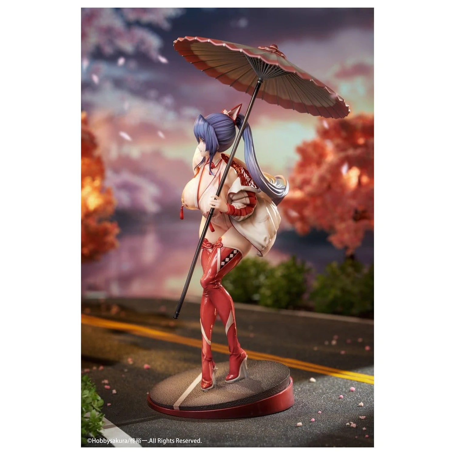 Original Character Miko Shoujo Figurina PVC 1/7 Miko Race Queen Ver. Deluxe Edition 33 cm poza produsului
