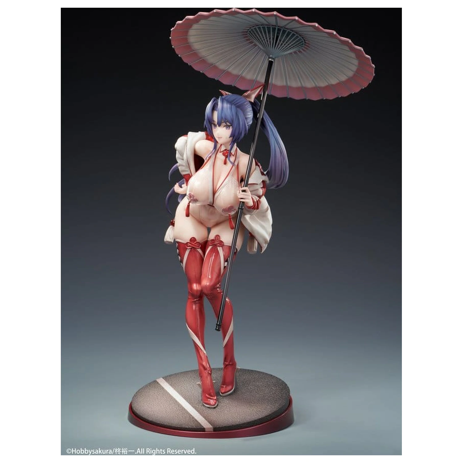 Original Character Miko Shoujo Figurina PVC 1/7 Miko Race Queen Ver. Deluxe Edition 33 cm poza produsului
