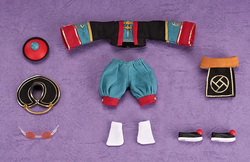 Figurină de acțiune Nendoroid Doll personaj original, gemeni Jiangshi în stil chinezesc: Usturoi 14 cm poza produsului