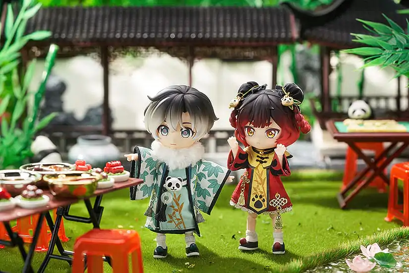 Figurină de acțiune Nendoroid Doll Personaj Original Stil Chinezesc Panda Hot Pot: Anason Stelar 14 cm poza produsului