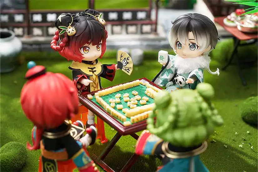 Figurină de acțiune Nendoroid Doll Personaj Original Stil Chinezesc Panda Mahjong: Laurier 14 cm poza produsului