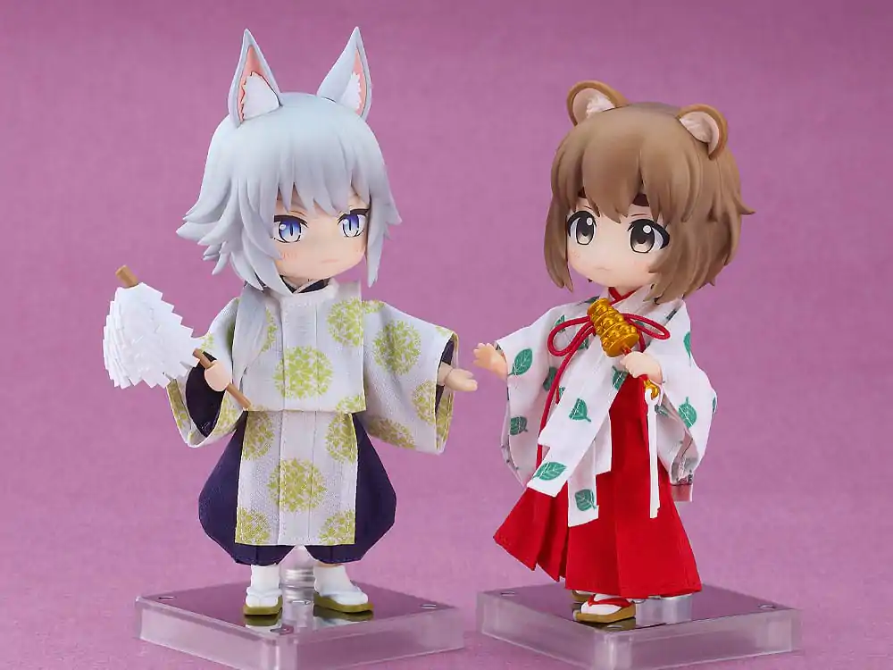 Figurină de acțiune Nendoroid Doll personaj original Fox Kannushi: Rei 14 cm poza produsului