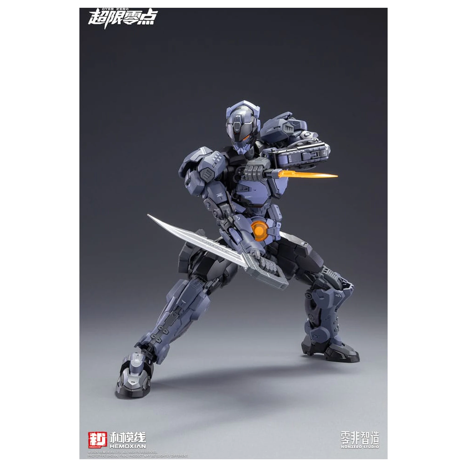 Original Character Over Zero Series Model Kit 1/10 Baki 21 cm poza produsului