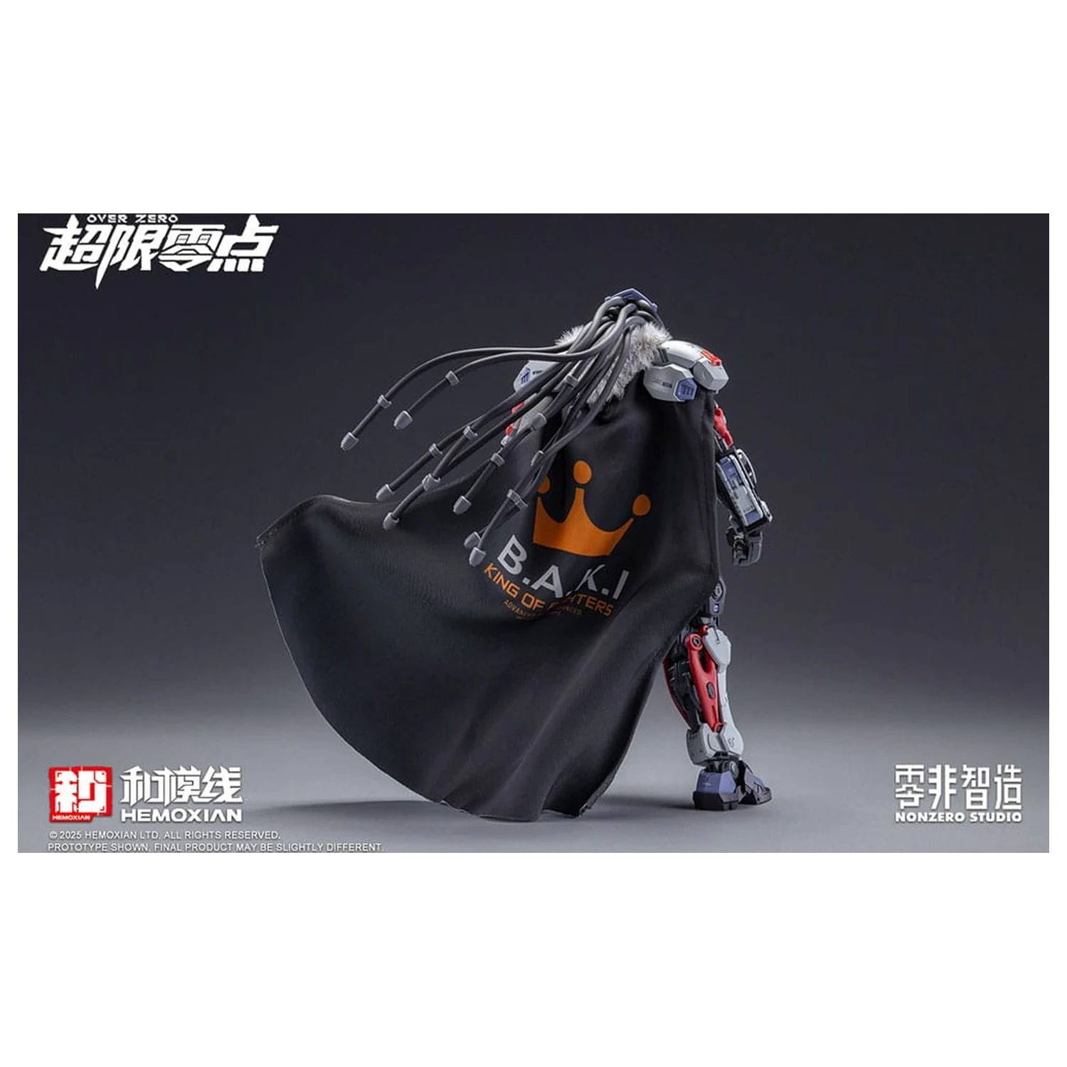 Original Character Over Zero Series Model Kit 1/10 Baki 21 cm poza produsului