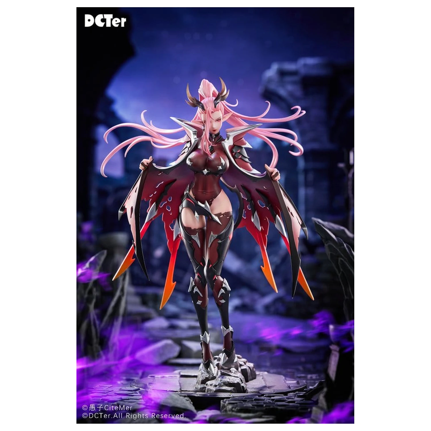 Original Character Figurina PU 1/7 Heslion Draco Bellatrix Feminina 27 cm poza produsului