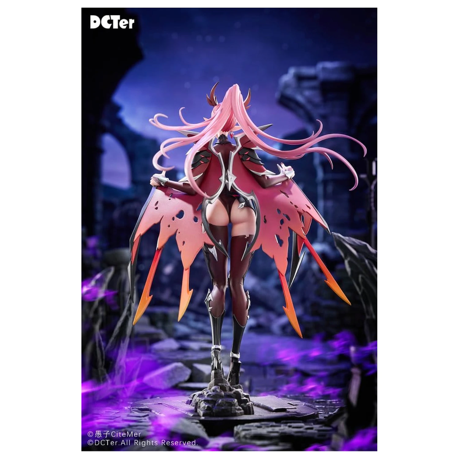 Original Character Figurina PU 1/7 Heslion Draco Bellatrix Feminina 27 cm poza produsului