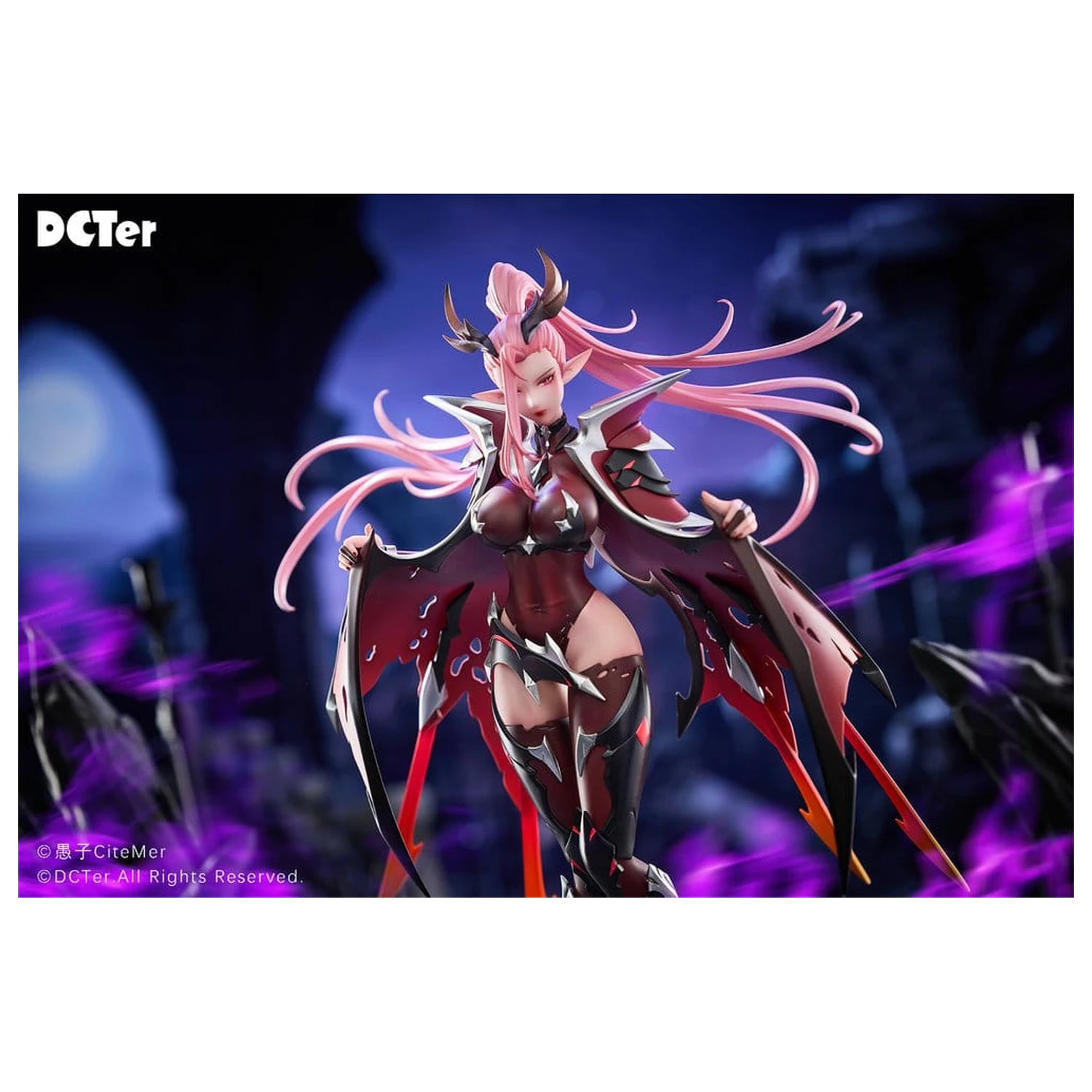 Original Character Figurina PU 1/7 Heslion Draco Bellatrix Feminina 27 cm poza produsului