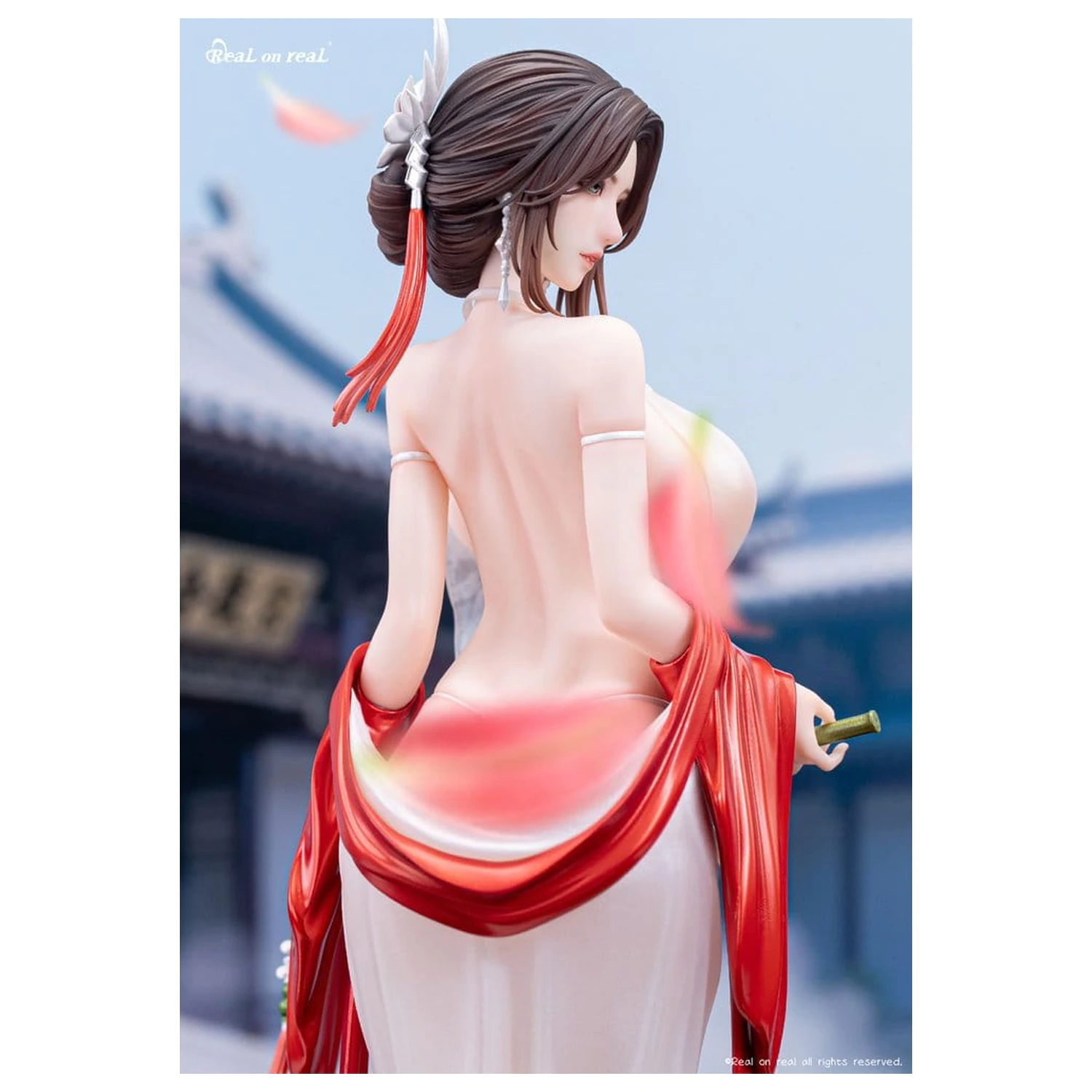 Original Character PVC 1/6 Qing Yun statuie figurina 31 cm poza produsului