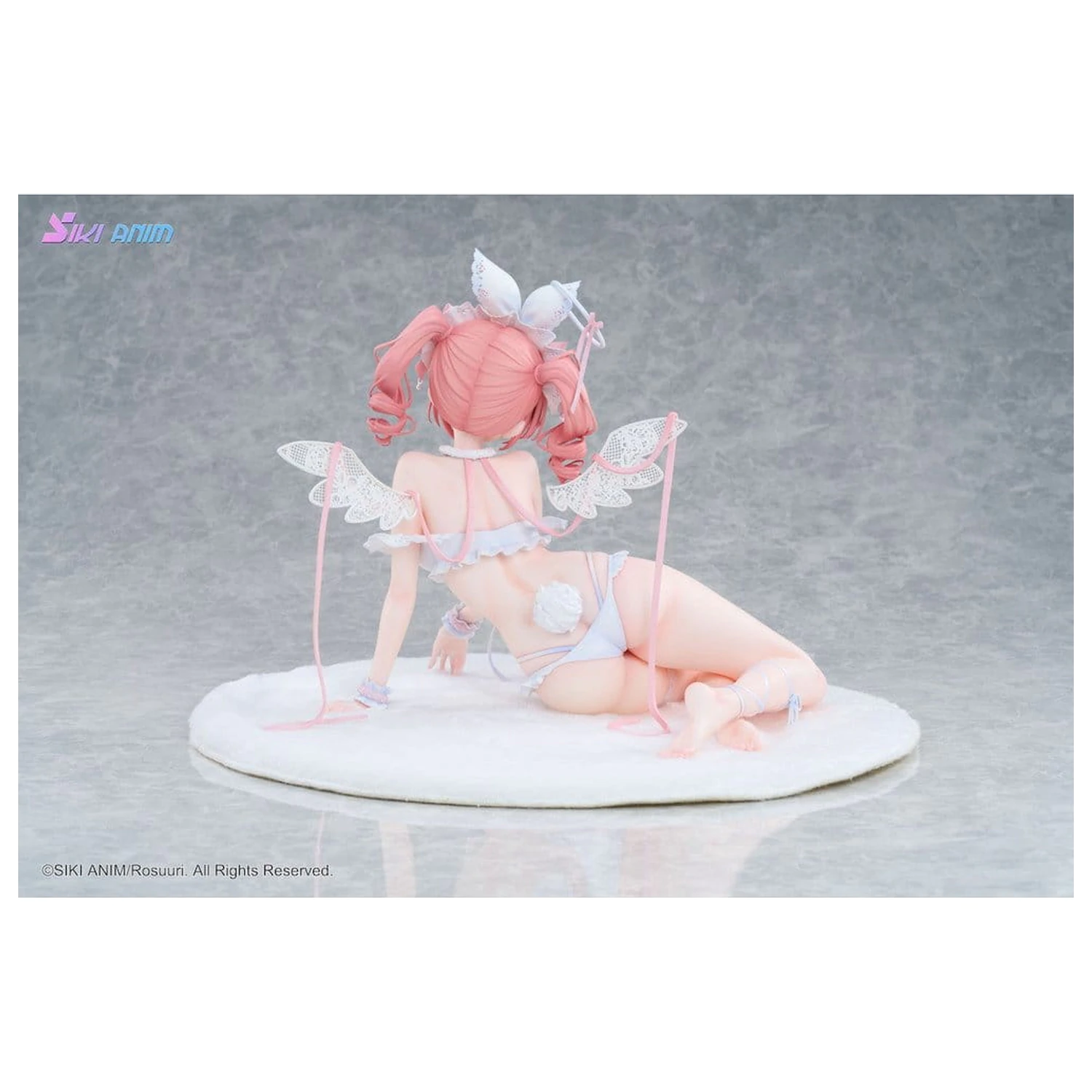 Figura PVC Original Character 1/4 White Rabbit Rosu Angel Ver. Ilustrat de Rosuuri 23 cm poza produsului