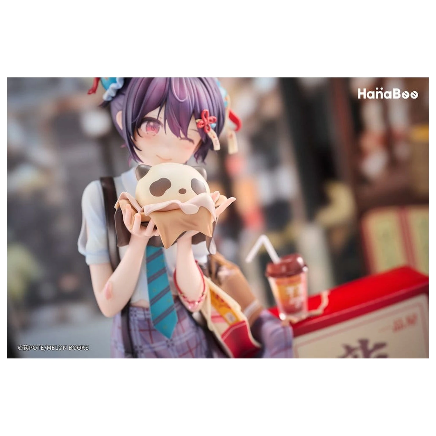 Figura PVC Original Character 1/6 Panda Nikuman-chan Ilustrata de Ogipote 26 cm poza produsului