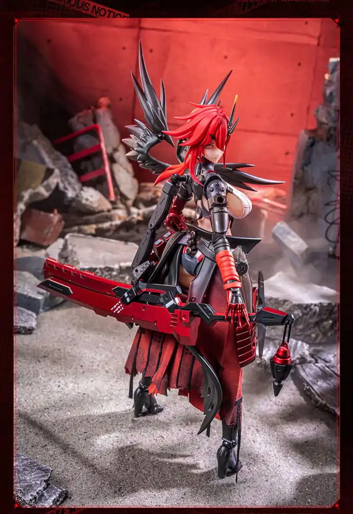 Original Character Seamless Action Figure 1/9 Wolf-Mastiff Force Karas Samurai 20 cm poza produsului