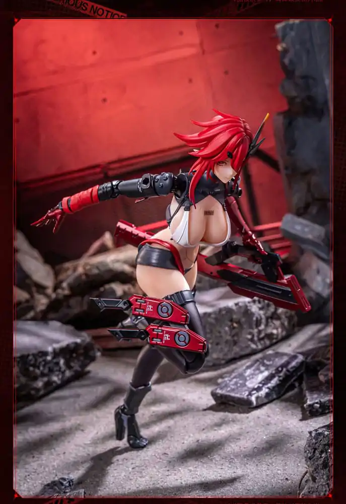 Original Character Seamless Action Figure 1/9 Wolf-Mastiff Force Karas Samurai 20 cm poza produsului