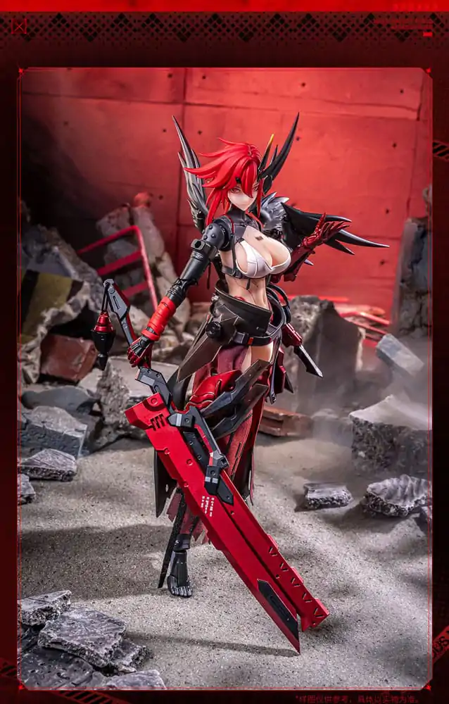 Original Character Seamless Action Figure 1/9 Wolf-Mastiff Force Karas Samurai 20 cm poza produsului