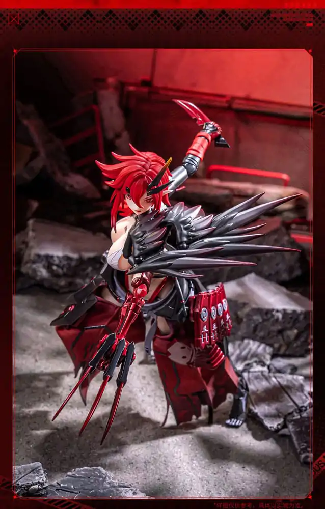 Original Character Seamless Action Figure 1/9 Wolf-Mastiff Force Karas Samurai 20 cm poza produsului