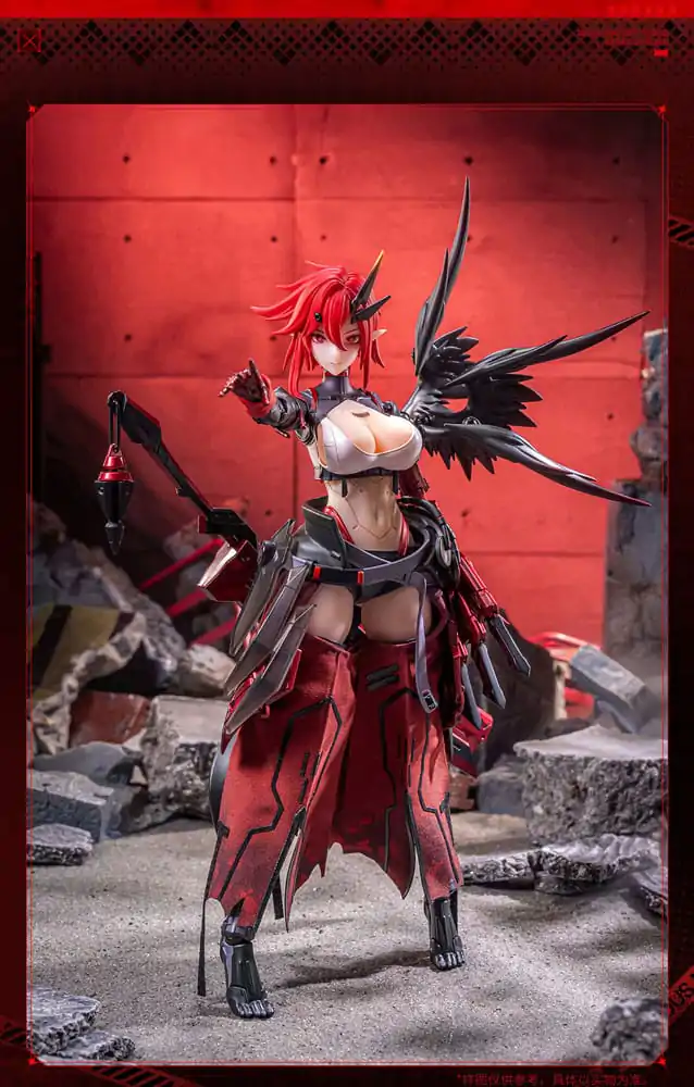 Original Character Seamless Action Figure 1/9 Wolf-Mastiff Force Karas Samurai 20 cm poza produsului