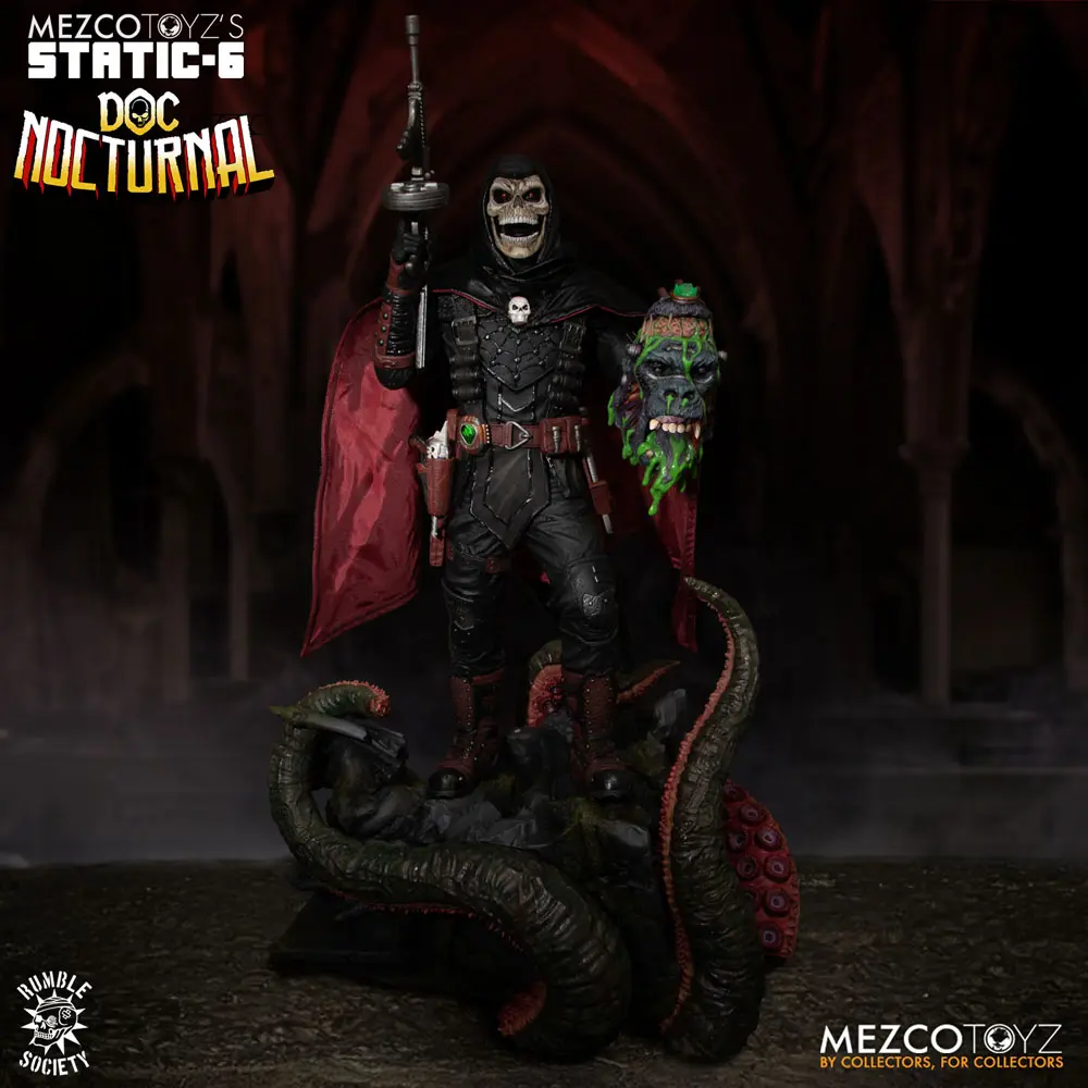 Figurină PVC Original Character Static-6 1/6 Rumble Society - Doc Nocturnal 38 cm poza produsului