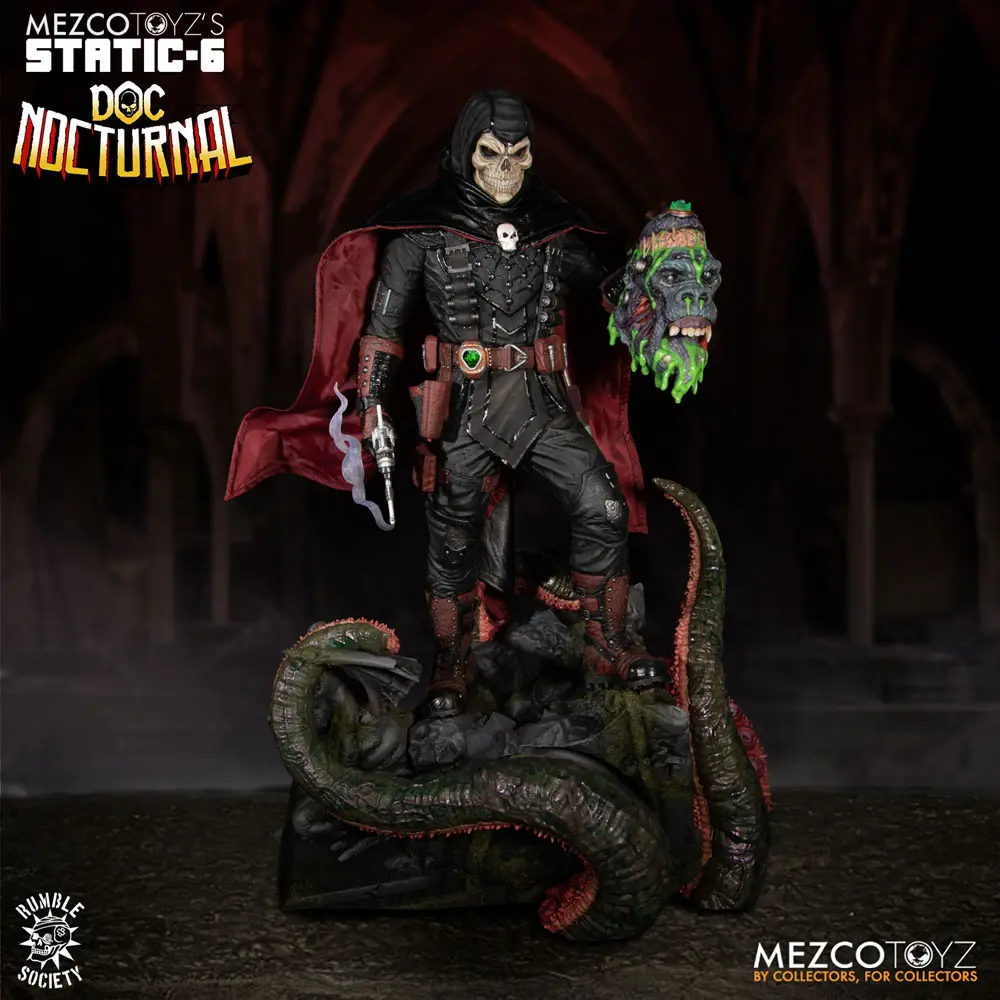 Figurină PVC Original Character Static-6 1/6 Rumble Society - Doc Nocturnal 38 cm poza produsului