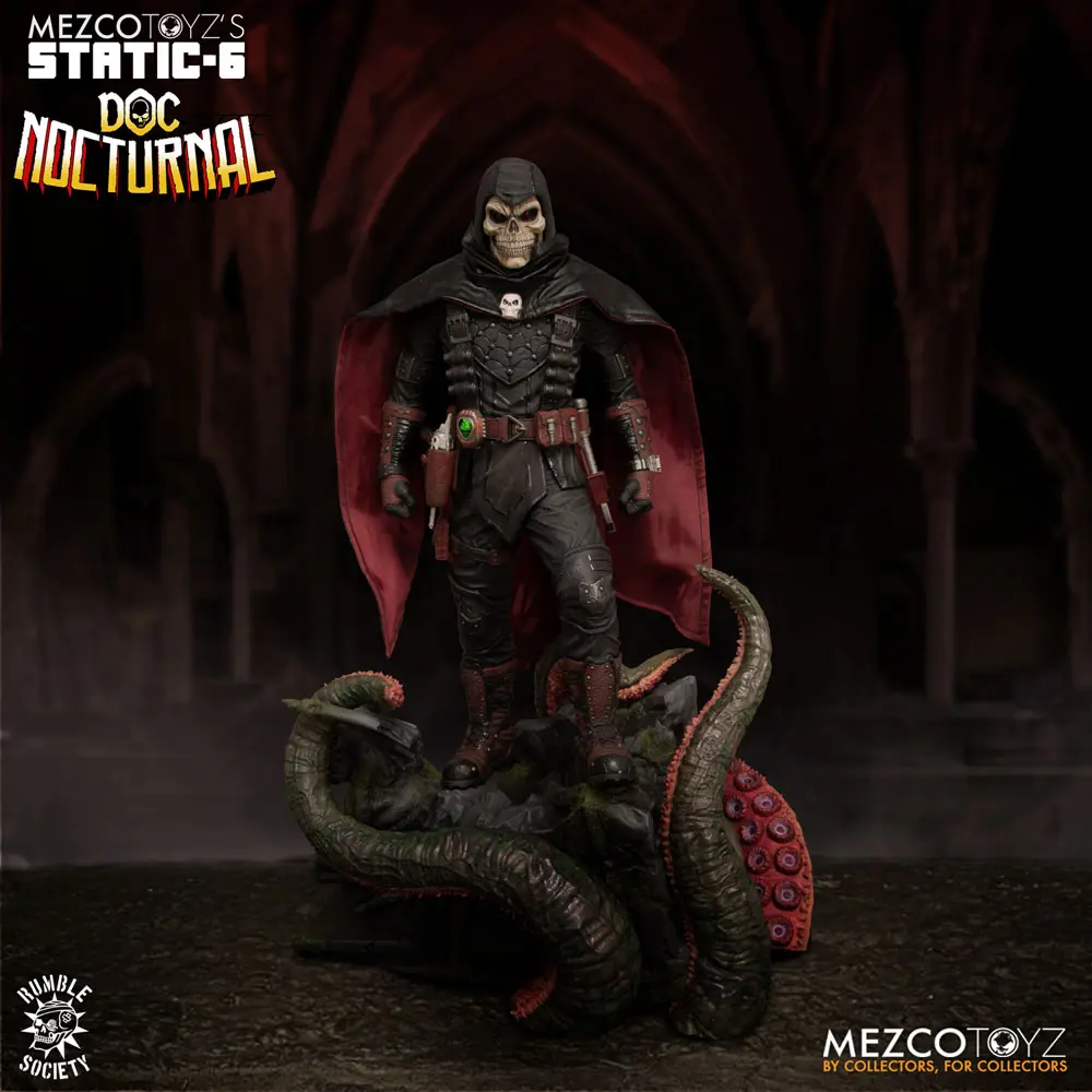 Figurină PVC Original Character Static-6 1/6 Rumble Society - Doc Nocturnal 38 cm poza produsului