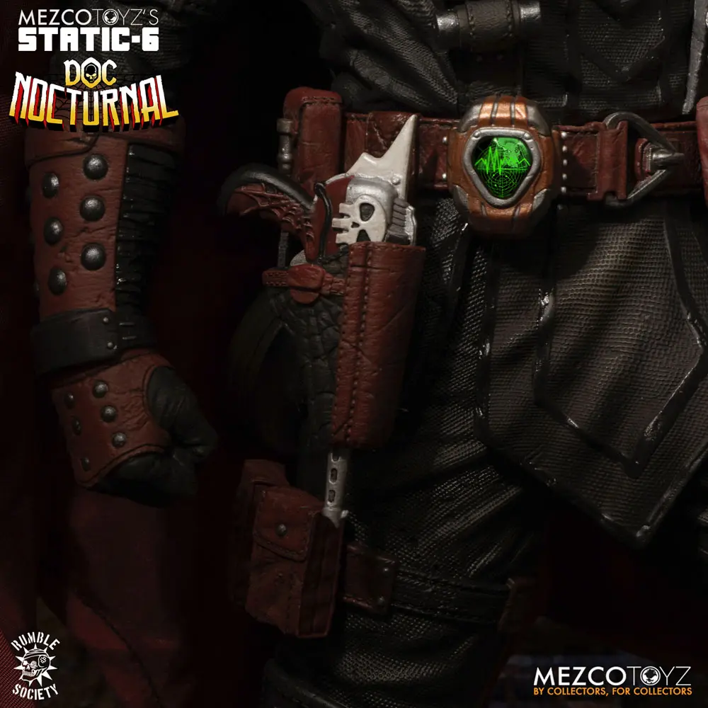 Figurină PVC Original Character Static-6 1/6 Rumble Society - Doc Nocturnal 38 cm poza produsului