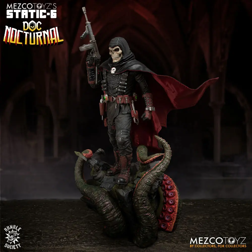 Figurină PVC Original Character Static-6 1/6 Rumble Society - Doc Nocturnal 38 cm poza produsului