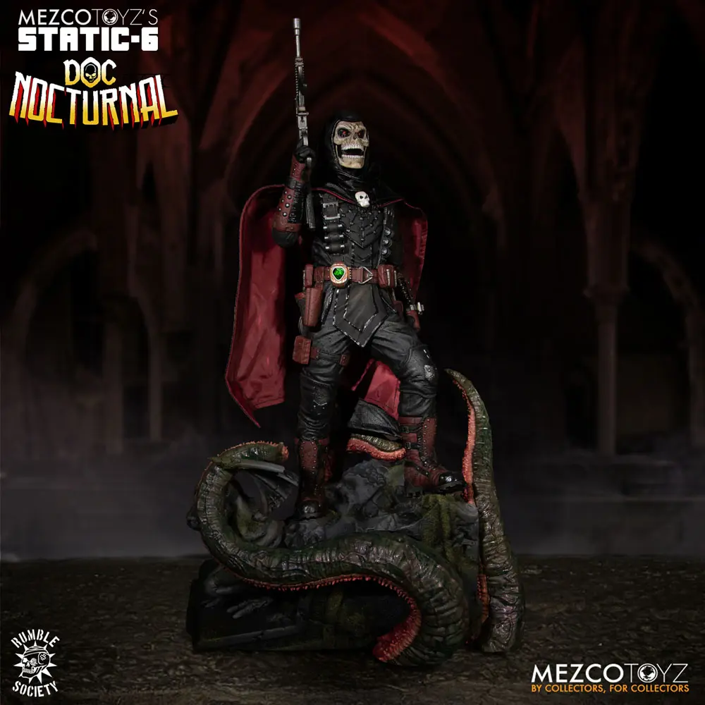 Figurină PVC Original Character Static-6 1/6 Rumble Society - Doc Nocturnal 38 cm poza produsului