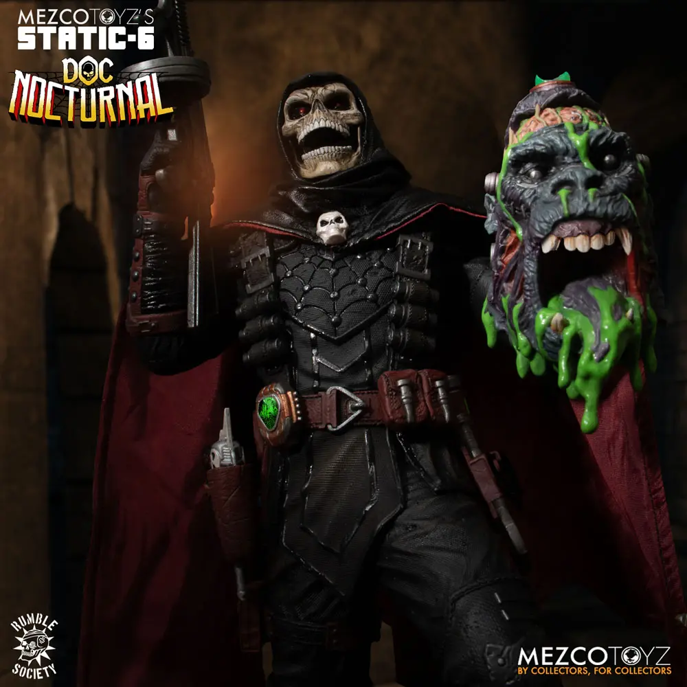 Figurină PVC Original Character Static-6 1/6 Rumble Society - Doc Nocturnal 38 cm poza produsului