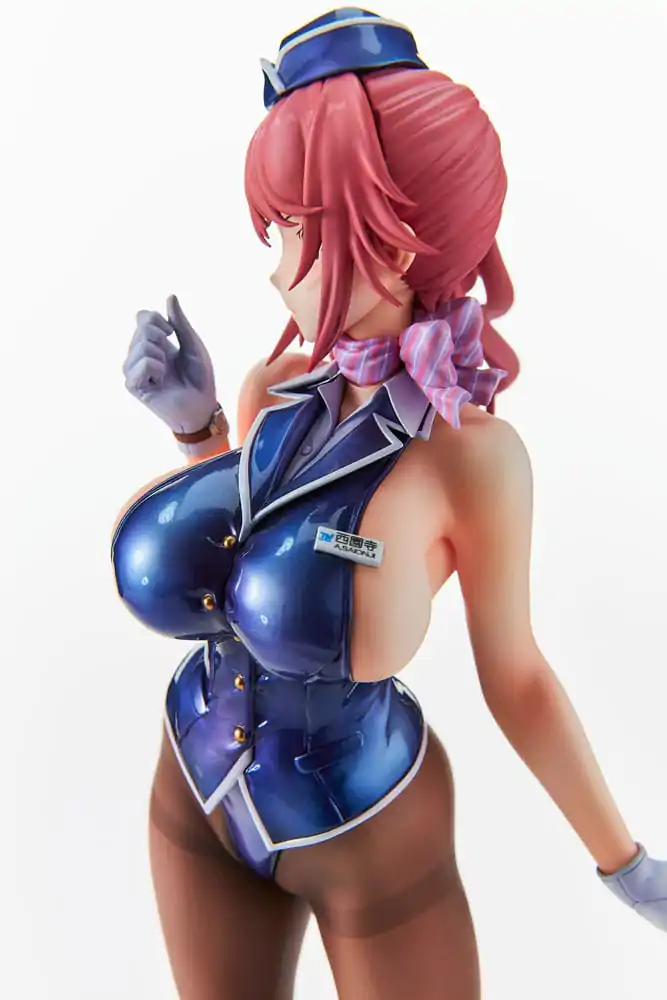 Statuie PVC Original Character Tight na Oshigoto Work 3: Cabin Attendant Aya Saionji 25 cm poza produsului