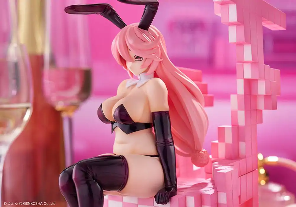 Original Character Trick Bunnies statuie PVC 1/7 Sitting Bunny Illustration by Kafun 24 cm poza produsului