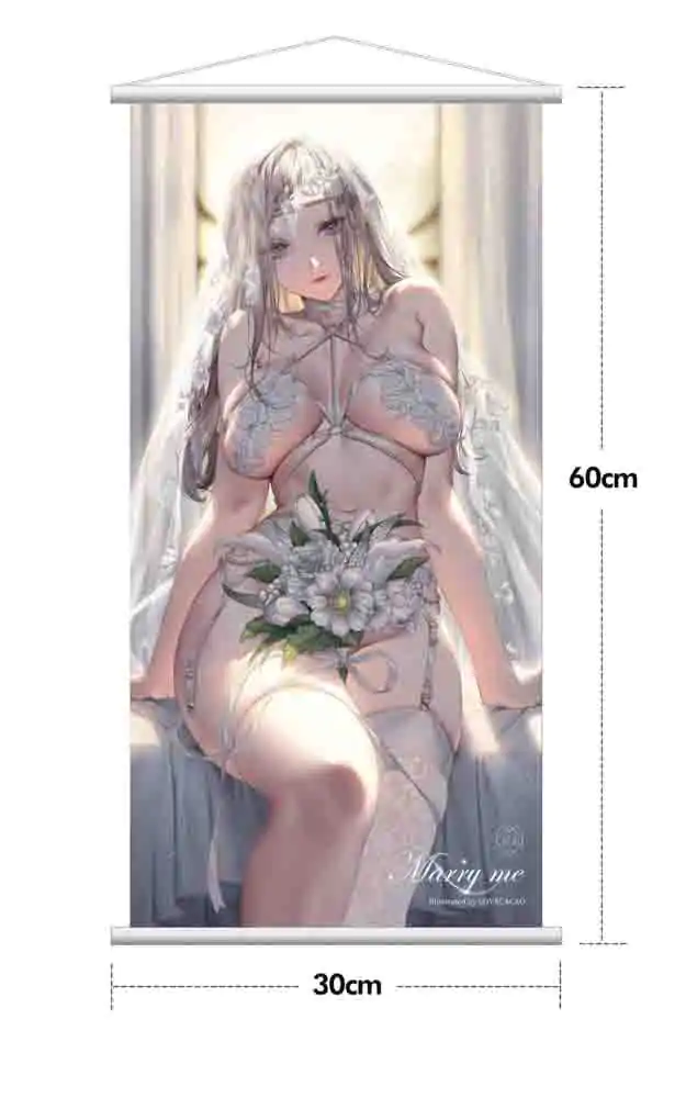 Original Illustration Figurina PVC Statuie 1/4 Marry me Illustrated by LOVECACAO Bonus Inclusive Limited Edition 31 cm poza produsului
