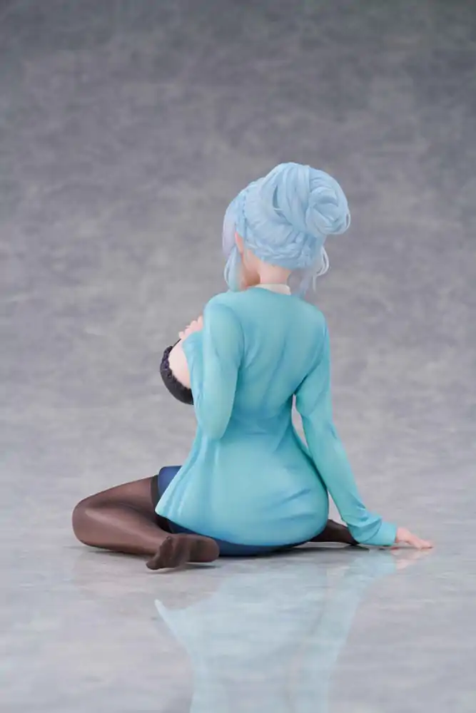 Statuie ilustrație originală 1/6 Snow Woman Yukino Mifuyu Sitting Yukino 23 cm poza produsului