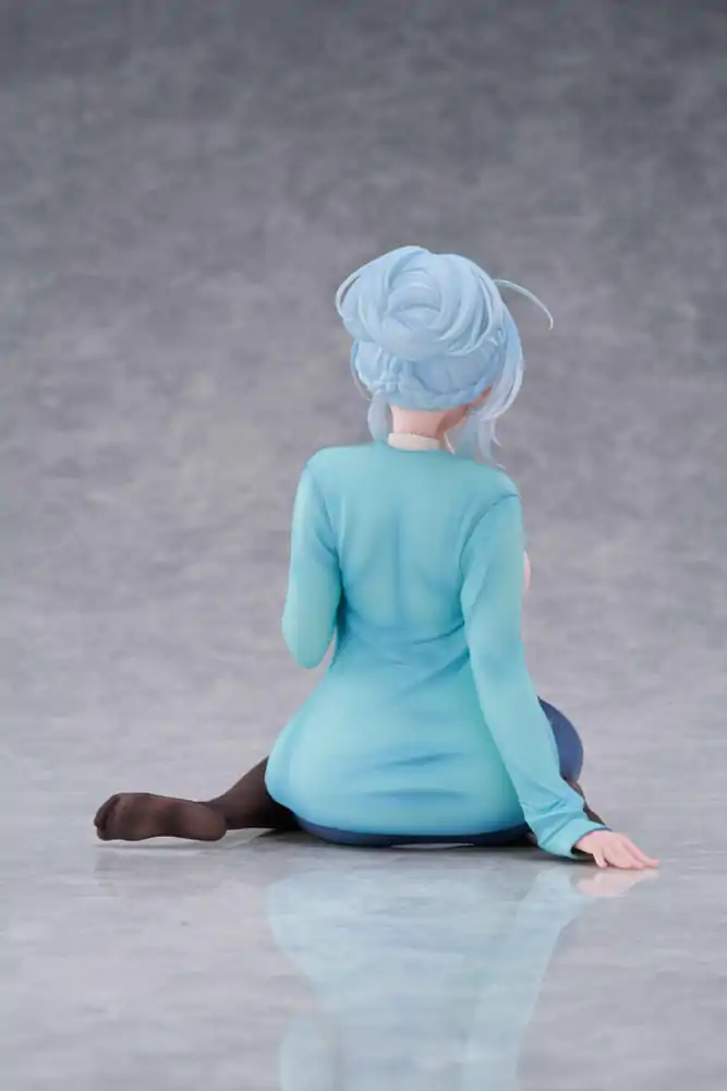 Statuie ilustrație originală 1/6 Snow Woman Yukino Mifuyu Sitting Yukino 23 cm poza produsului