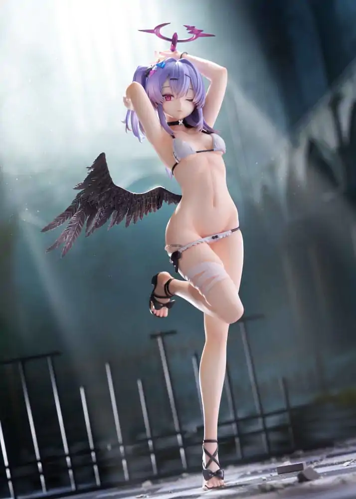 Ilustrație Originală Statuie PVC 1/7 Niya Swimsuit Ver. Ilustrație de Aiko AmiAmi Limited Ver. 27 cm poza produsului
