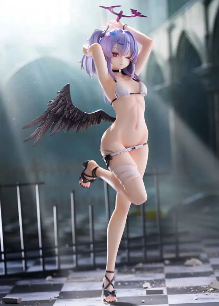 Ilustrație Originală Statuie PVC 1/7 Niya Swimsuit Ver. Ilustrație de Aiko AmiAmi Limited Ver. 27 cm poza produsului
