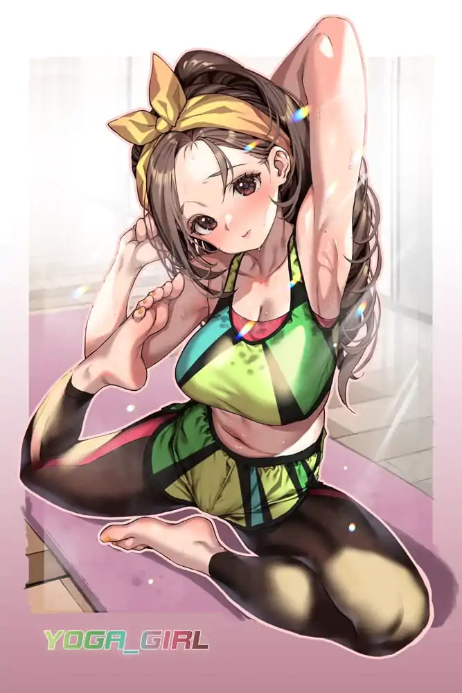 Statuie PVC Ilustrație Originală 1/7 Ilustrație Yoga Shoujo de Kinku Bonus Inclusiv Ediție Limitată 14 cm poza produsului