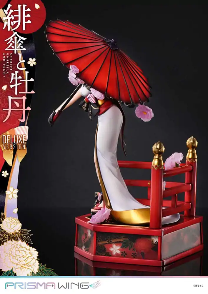 Ilustrație Originală de Fuzichoco Statuie PVC Prisma Wing 1/7 Umbrelă Stacojie Și Bujioc Versiune Deluxe 32 cm poza produsului
