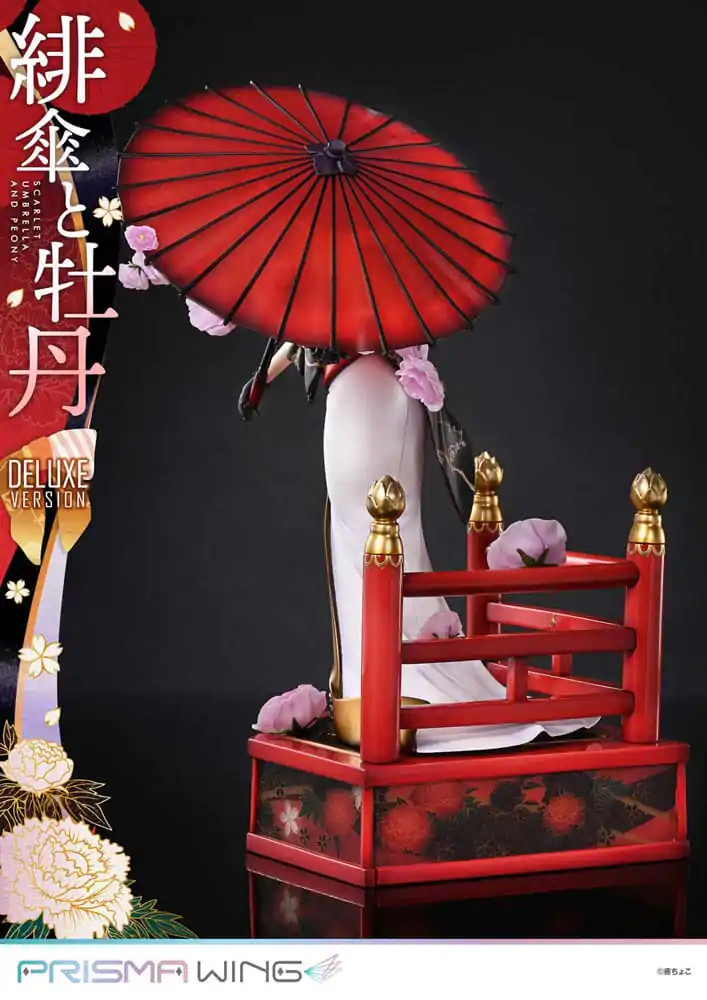 Ilustrație Originală de Fuzichoco Statuie PVC Prisma Wing 1/7 Umbrelă Stacojie Și Bujioc Versiune Deluxe 32 cm poza produsului