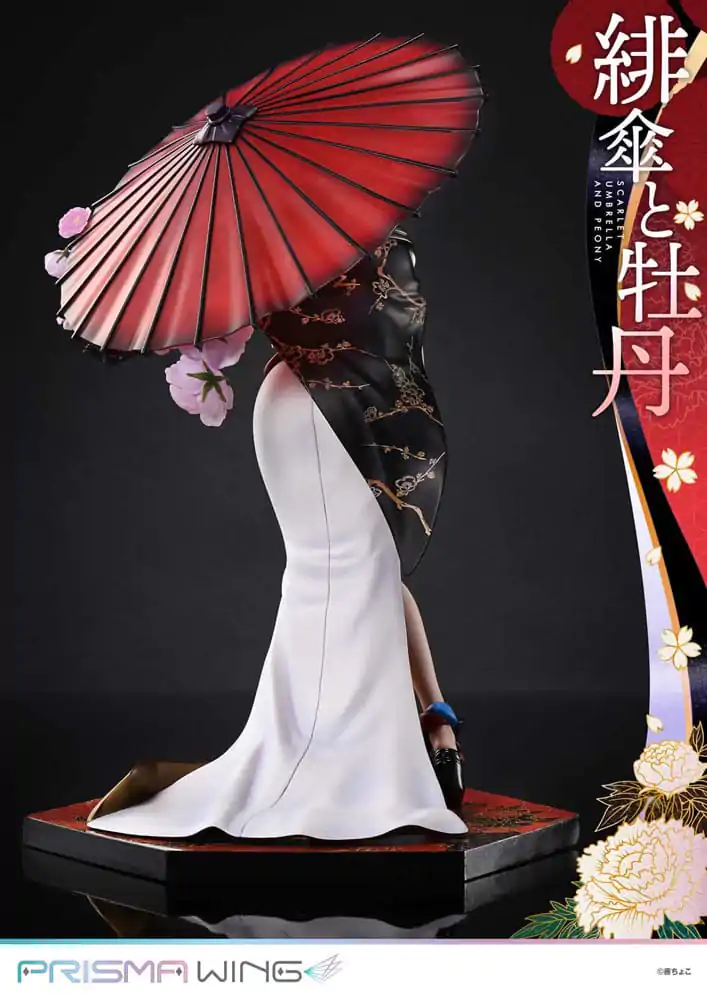 Ilustrație Originală de Fuzichoco Statuie PVC Prisma Wing 1/7 Umbrelă Stacojie Și Bujioc Versiune Deluxe 32 cm poza produsului