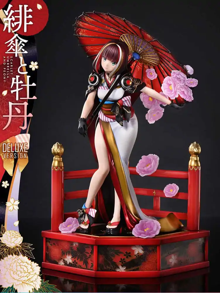 Ilustrație Originală de Fuzichoco Statuie PVC Prisma Wing 1/7 Umbrelă Stacojie Și Bujioc Versiune Deluxe 32 cm poza produsului