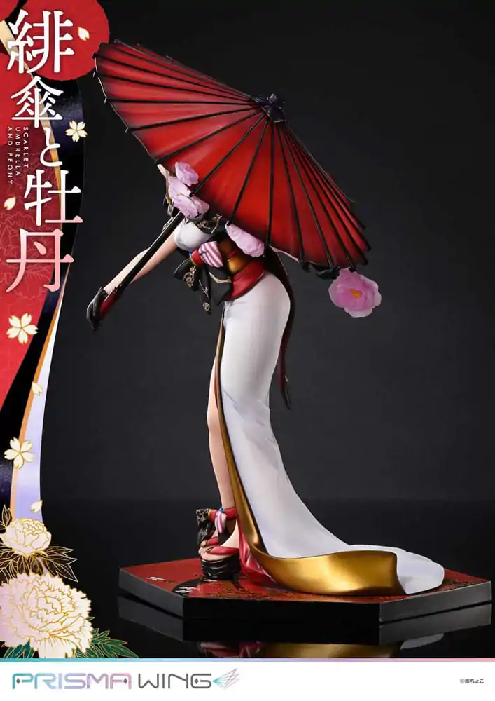 Ilustrație Originală de Fuzichoco Statuie PVC Prisma Wing 1/7 Umbrelă Stacojie Și Bujioc Versiune Deluxe 32 cm poza produsului