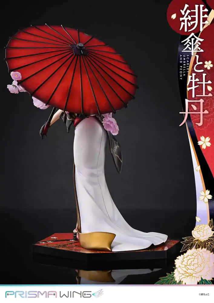 Ilustrație Originală de Fuzichoco Statuie PVC Prisma Wing 1/7 Umbrelă Stacojie Și Bujioc Versiune Deluxe 32 cm poza produsului