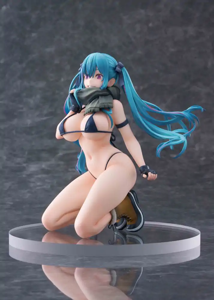 Statuie PVC Ilustrație Originală 1/7 Depozit Aoko Ilustrație de FreeStyle AmiAmi Ediție Limitată 16 cm poza produsului
